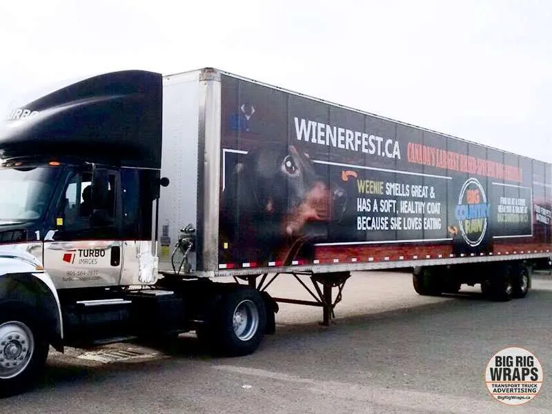 Big Country Raw truck wrap