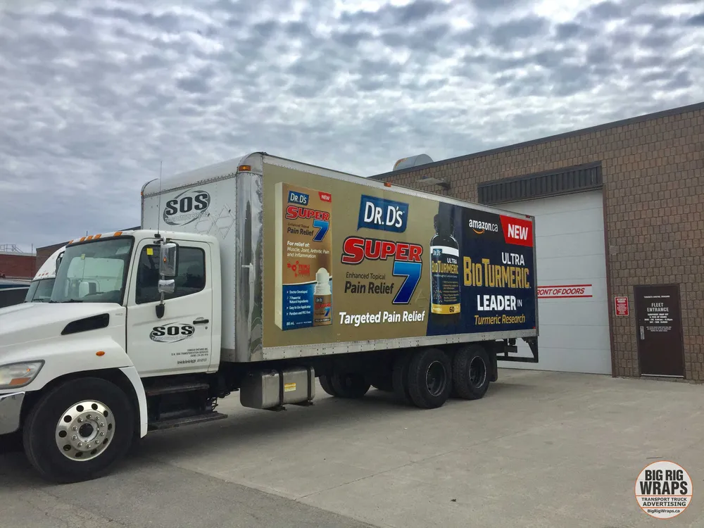 Dr. D's Super 7 truck wrap