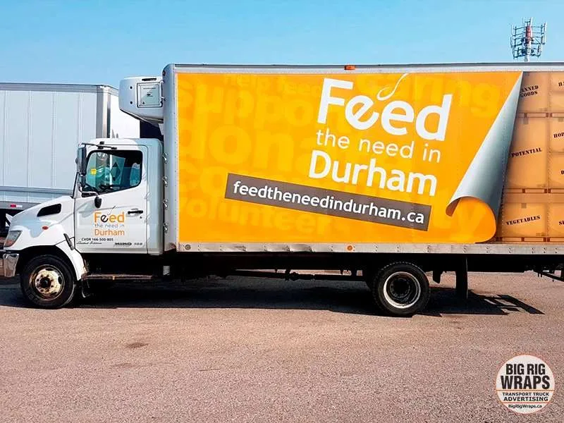 Feed The Need truck wrap
