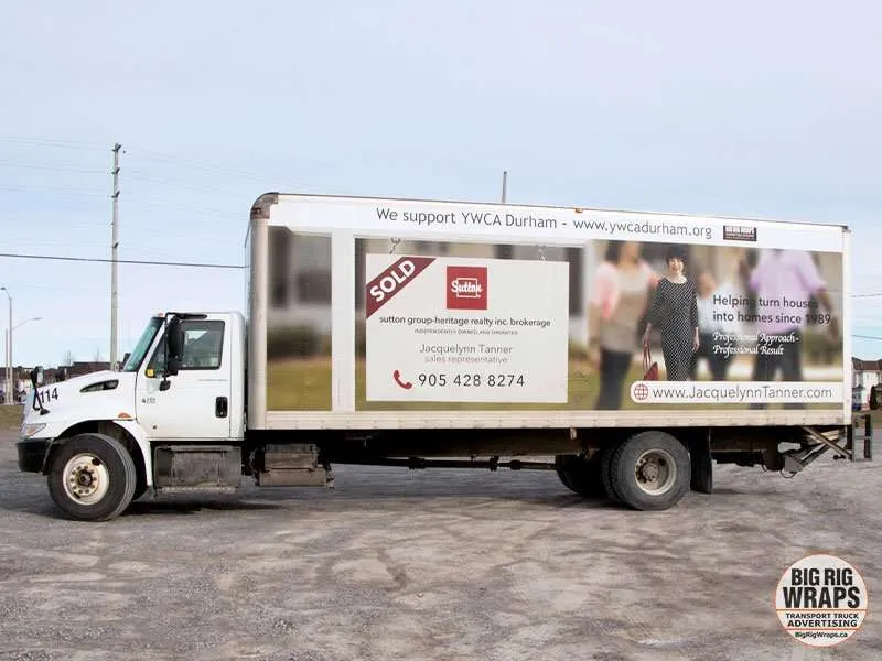 Jacquelynn Tanner truck wrap
