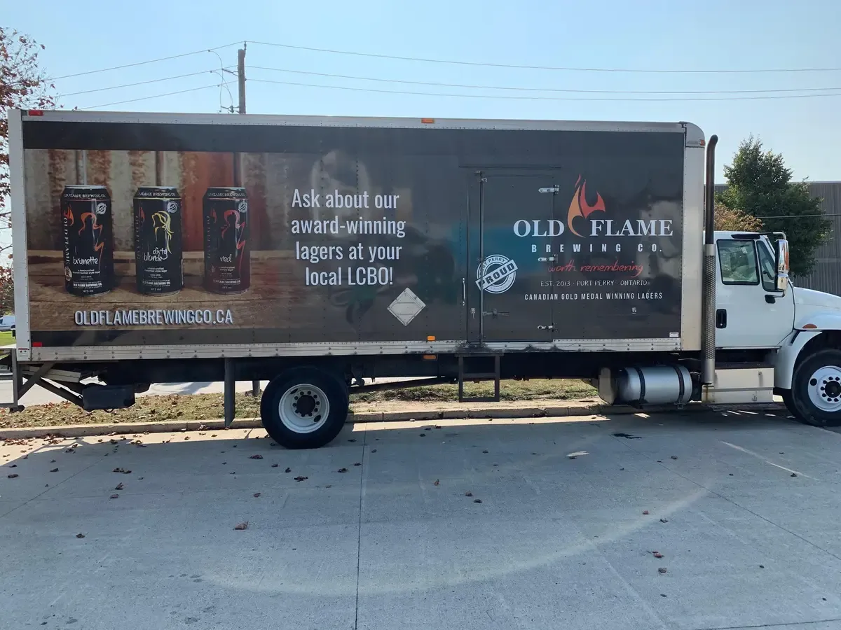 Old Flame Brewing wrap